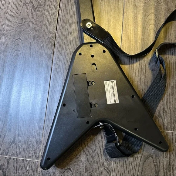 Ant Commandos TAC Flying V Wireless Guitar Hero PS2 DRV-WL-BLKV3 No Dongle UnTsd - Picture 6 of 8